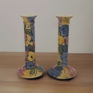 Jay Willfred Ceramic Taper‎ Candle Holders Div of Andrea by Sadek